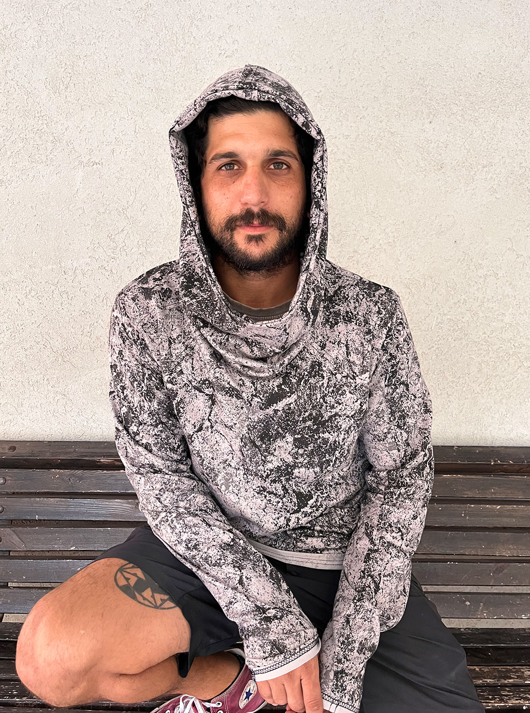 LUNE HOOD SAND TEXTURE