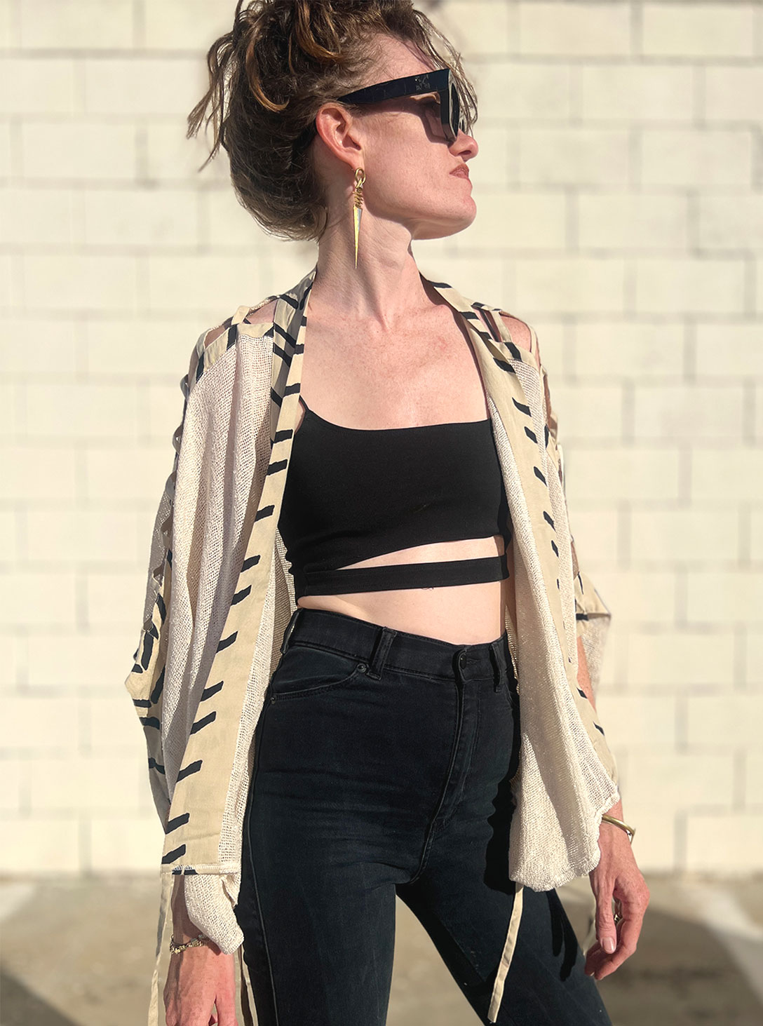 KIMONO LOOPIE BUKLE OFFWHITE