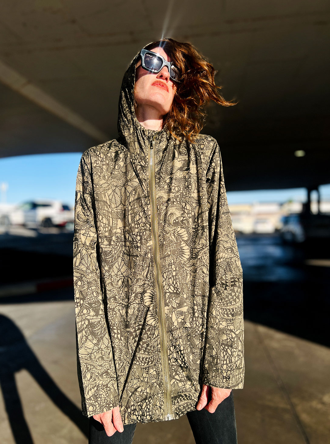 JUNO WIND JACKET OLIVE