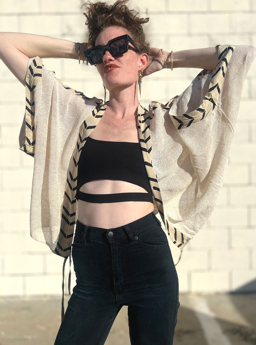 KIMONO LOOPIE BUKLE OFFWHITE