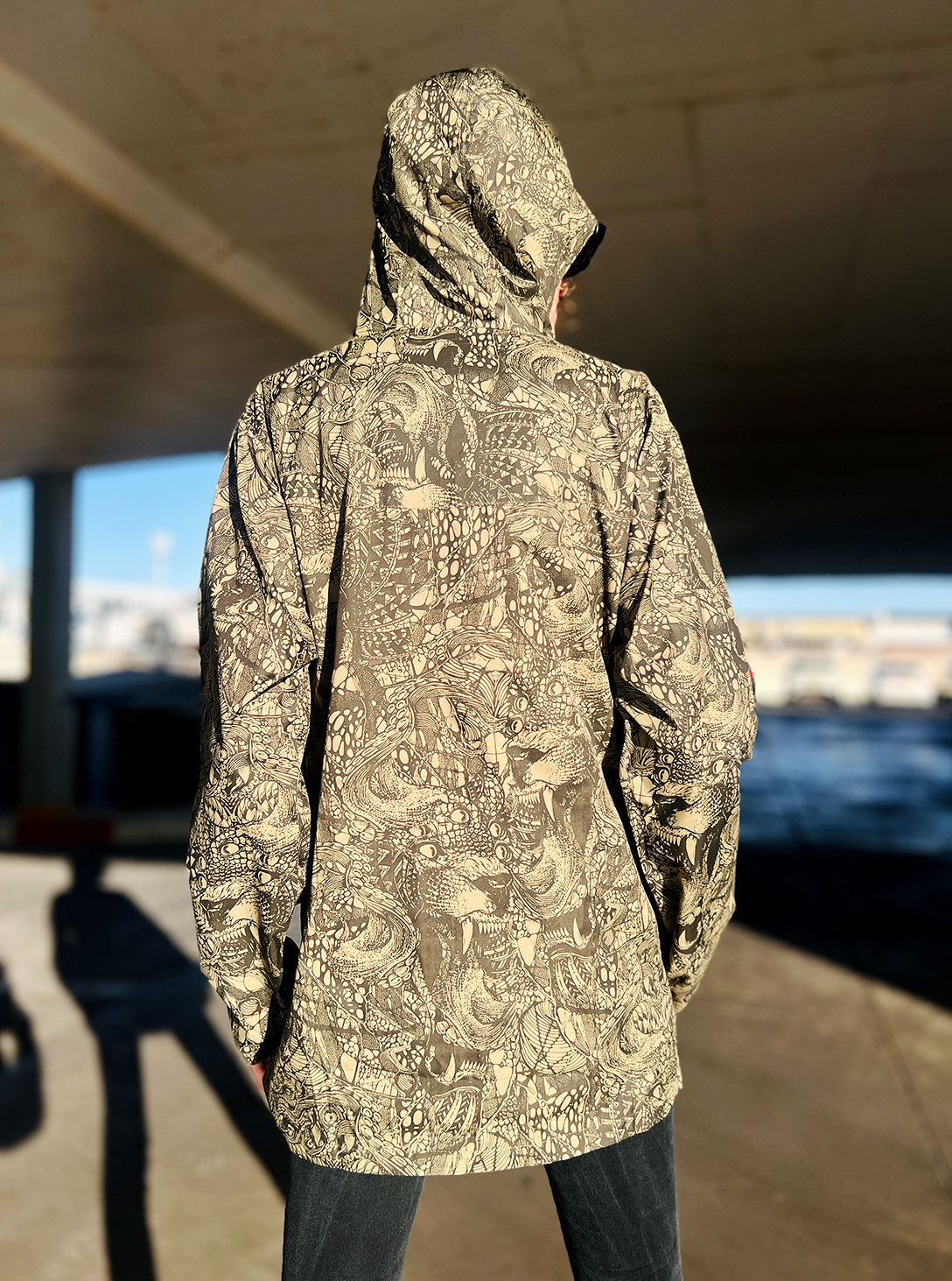 JUNO WIND JACKET OLIVE