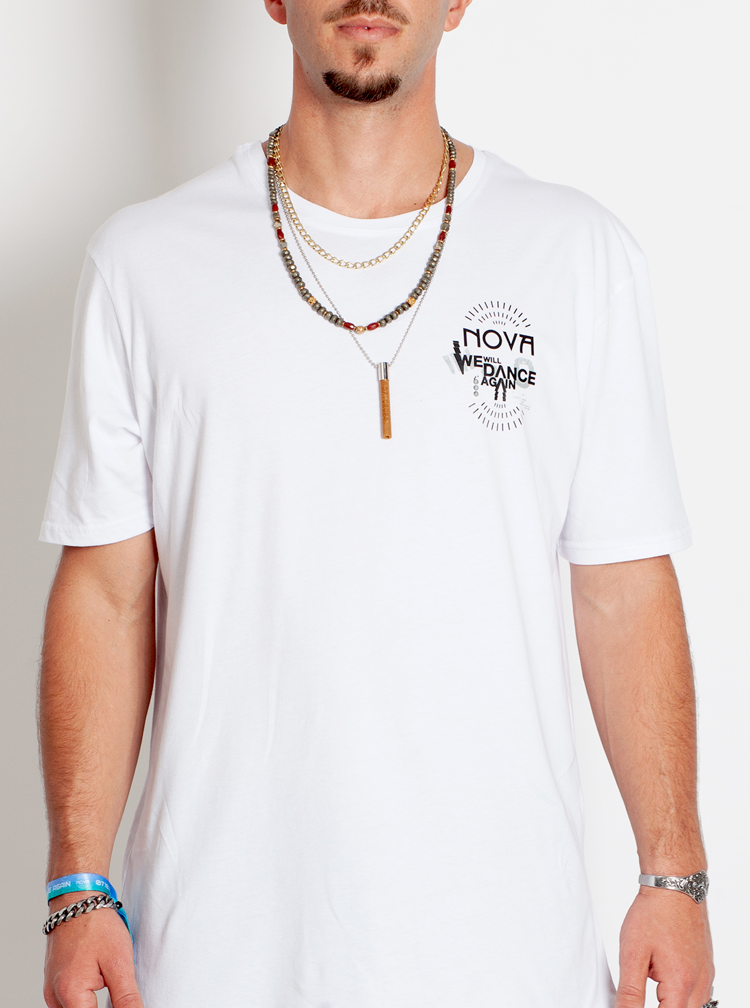 NOVA T-SHIRT WE WILL DANCE AGAIN WHITE