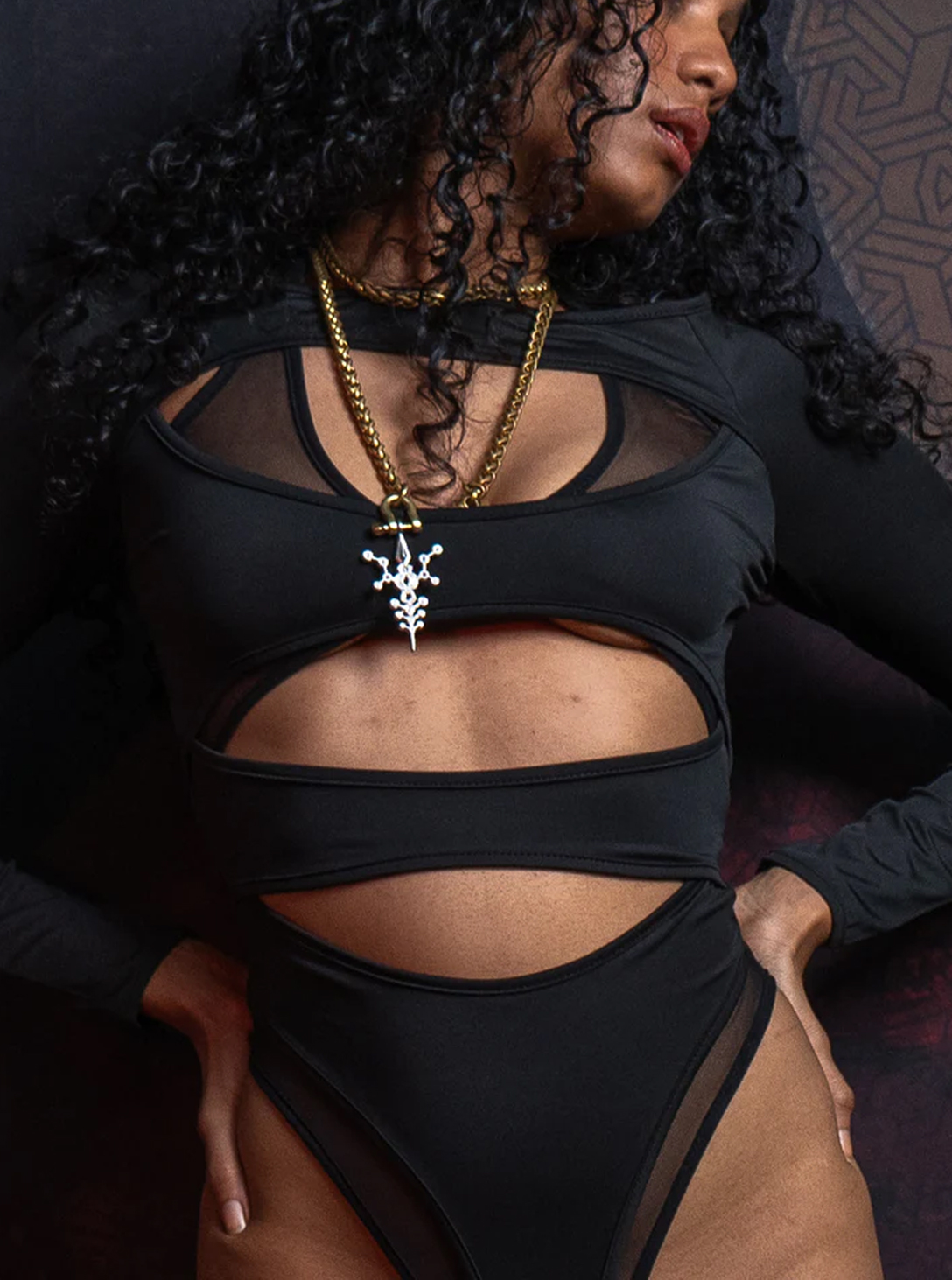 Bodysuit Black HASHASSINS