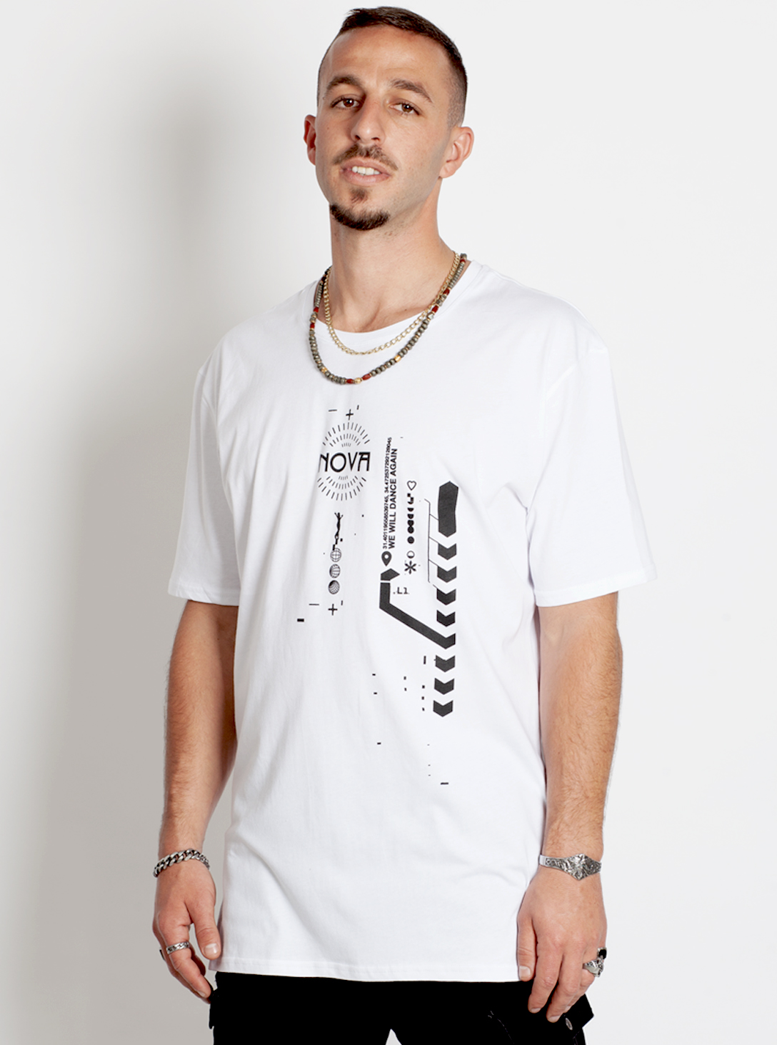 HUMAN MADE ホワイトTシャツ NOVA T-SHIRT HUMAN MADE WHITE - Plazmalab | Plazmalab Urban