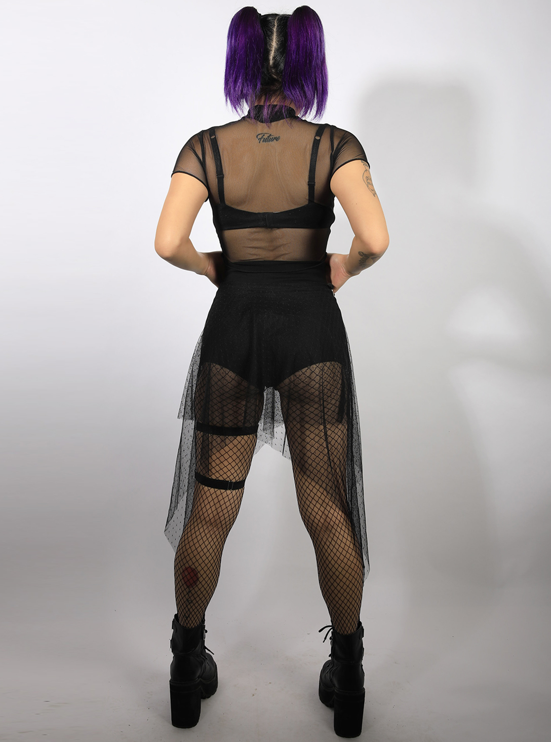 PIXIE WOMEN SKIRT BLACK