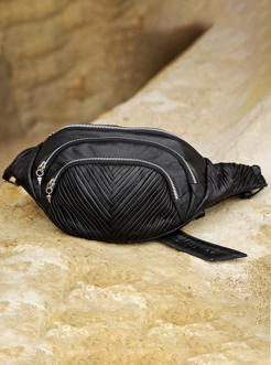 ASH BLACK BAG WITH POCKETS