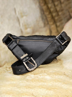 ASH BLACK BAG WITH POCKETS