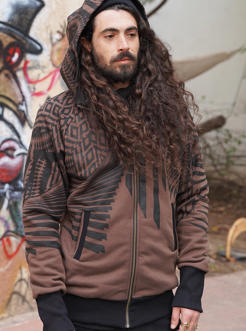 ATAR HOOD BROWN