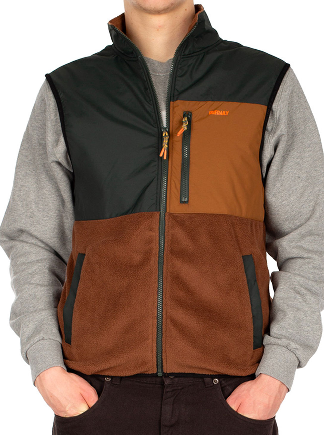 Auf Deck Fleece Vest NIGHT FOREST