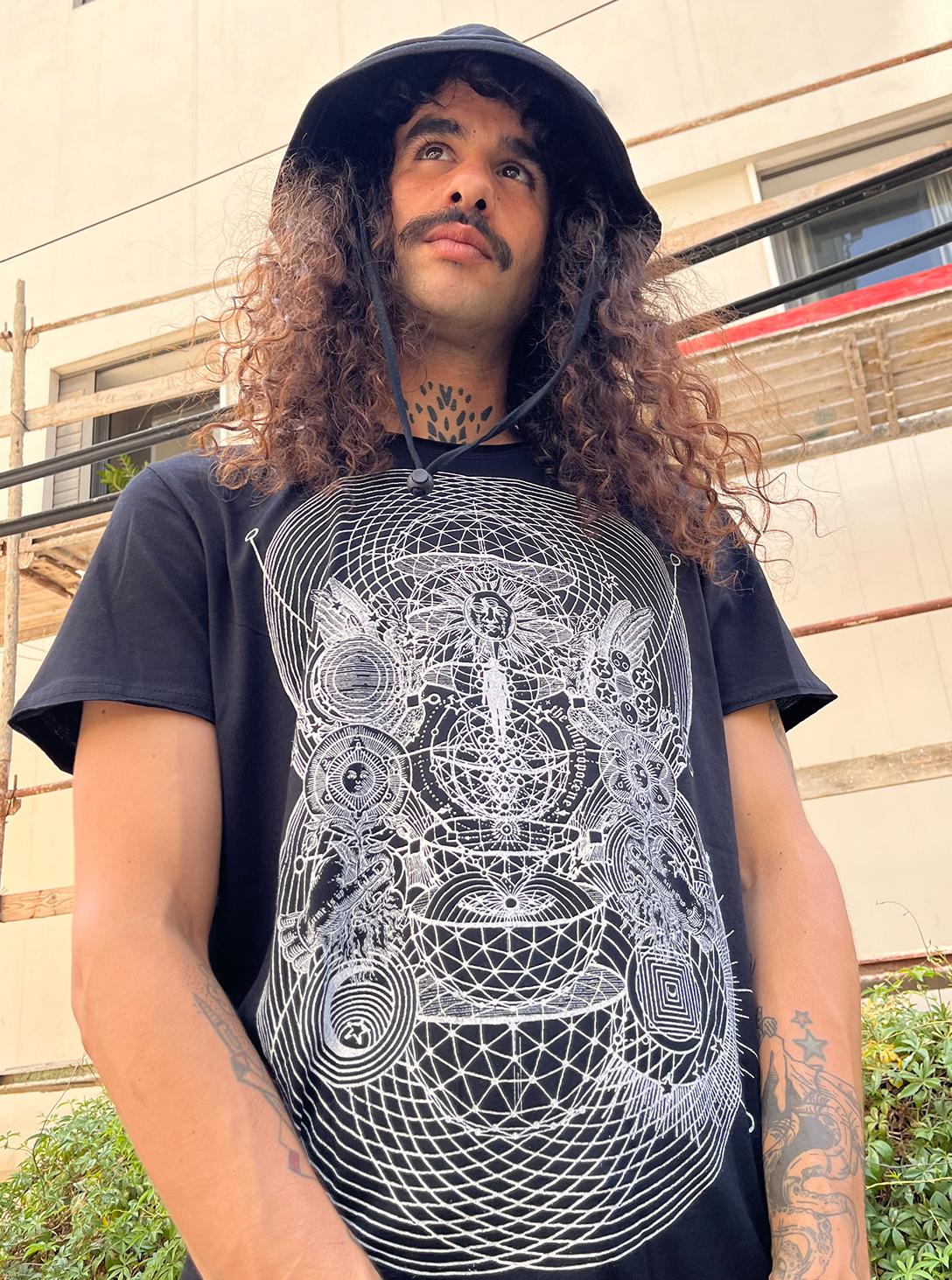 THE ANTROPOCENE SHIRT BLACK- BOOM FESTIVAL