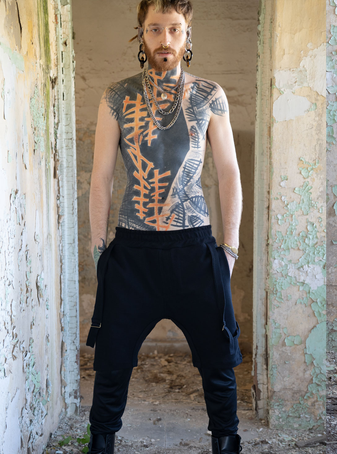 RUQ Short Men Pants BLACK  