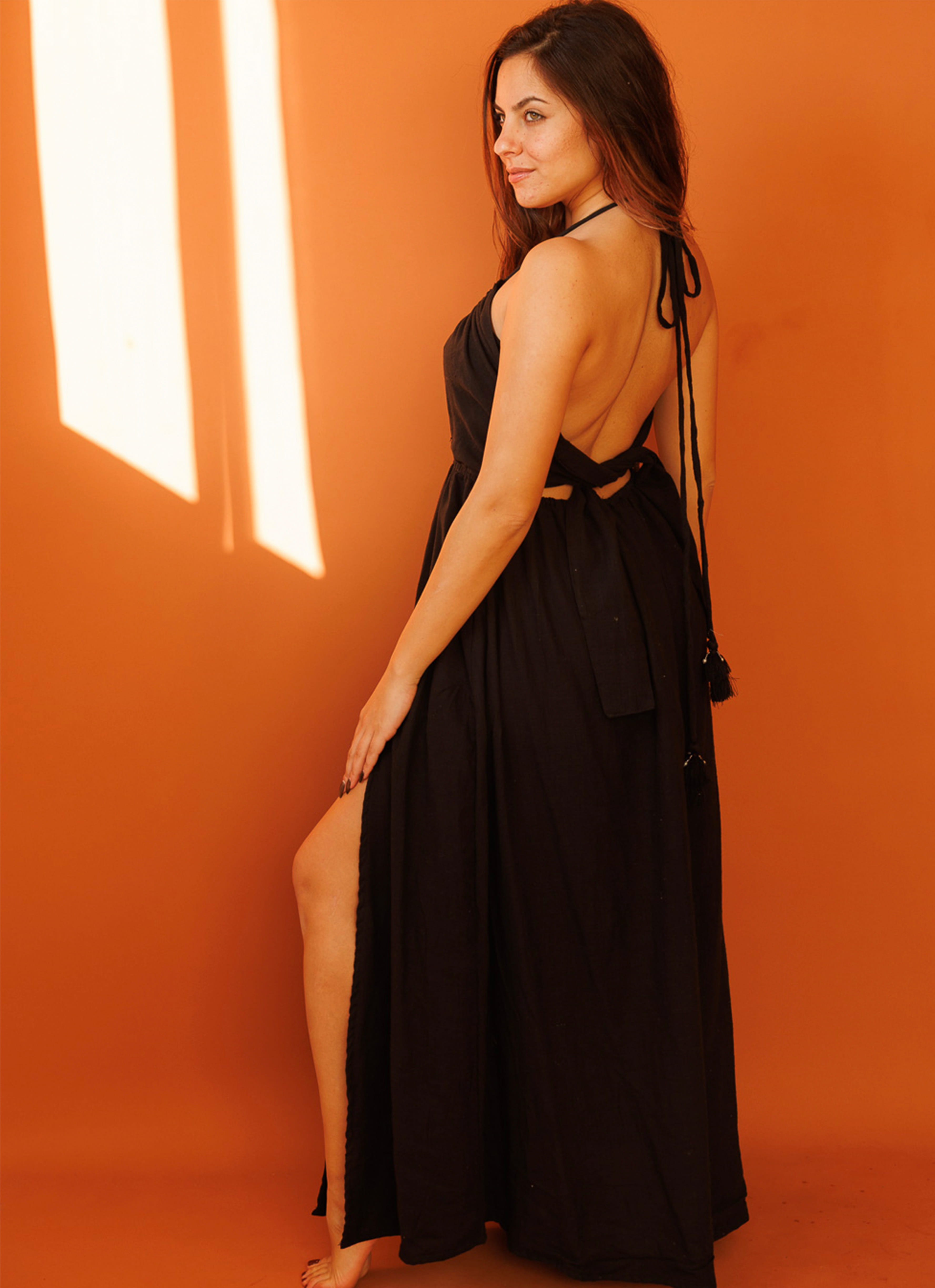 MAY WOMEN'S DRESS-BLACK