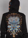 psychotoad MEN HOOD black