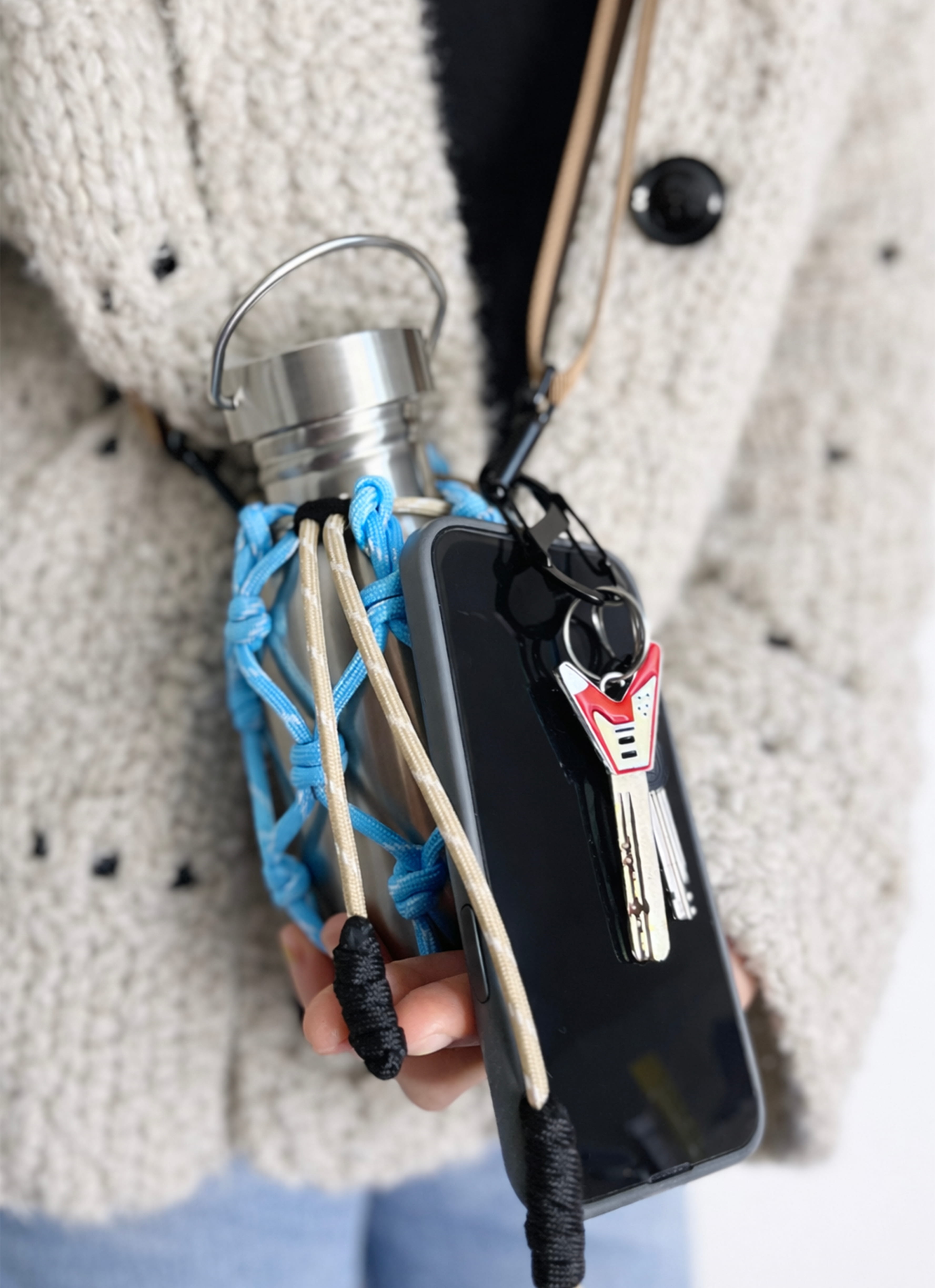 WATER HACK+BOTTLE -BLUE