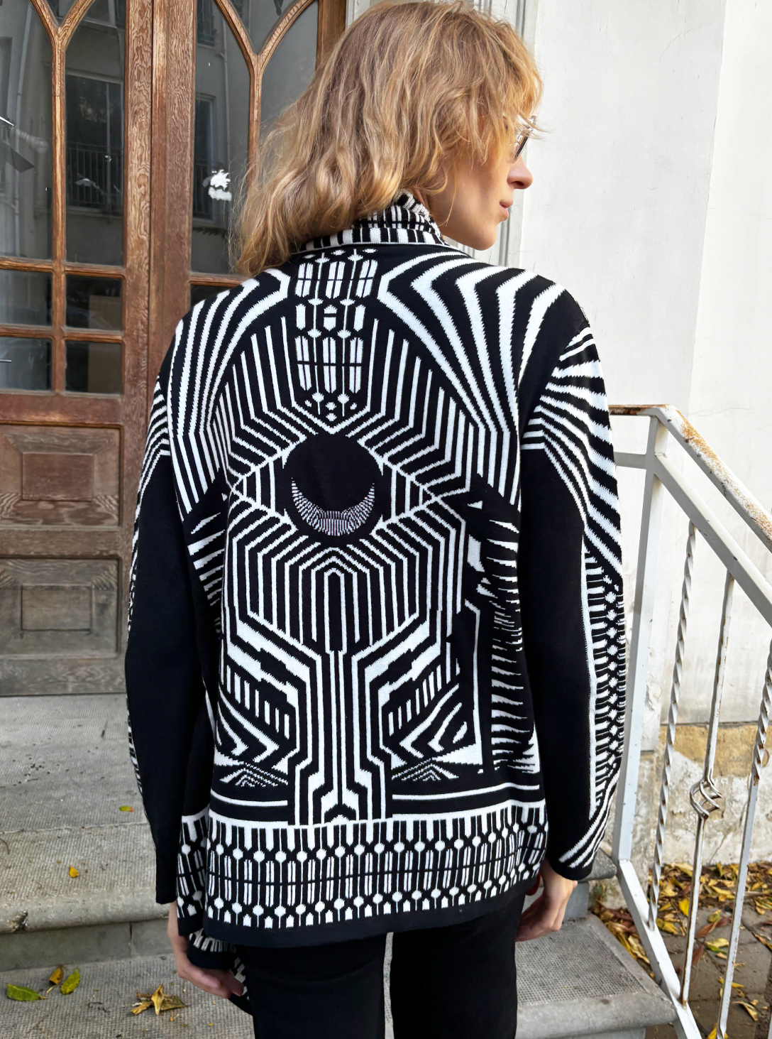 JADE JACKET-UNISEX KNITTED CARDIGAN