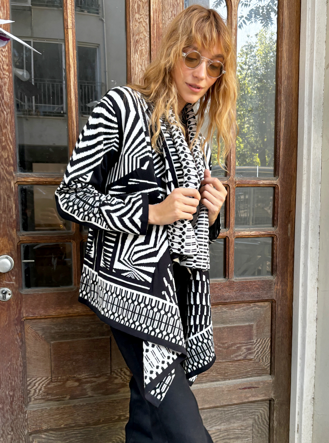 JADE JACKET-UNISEX KNITTED CARDIGAN