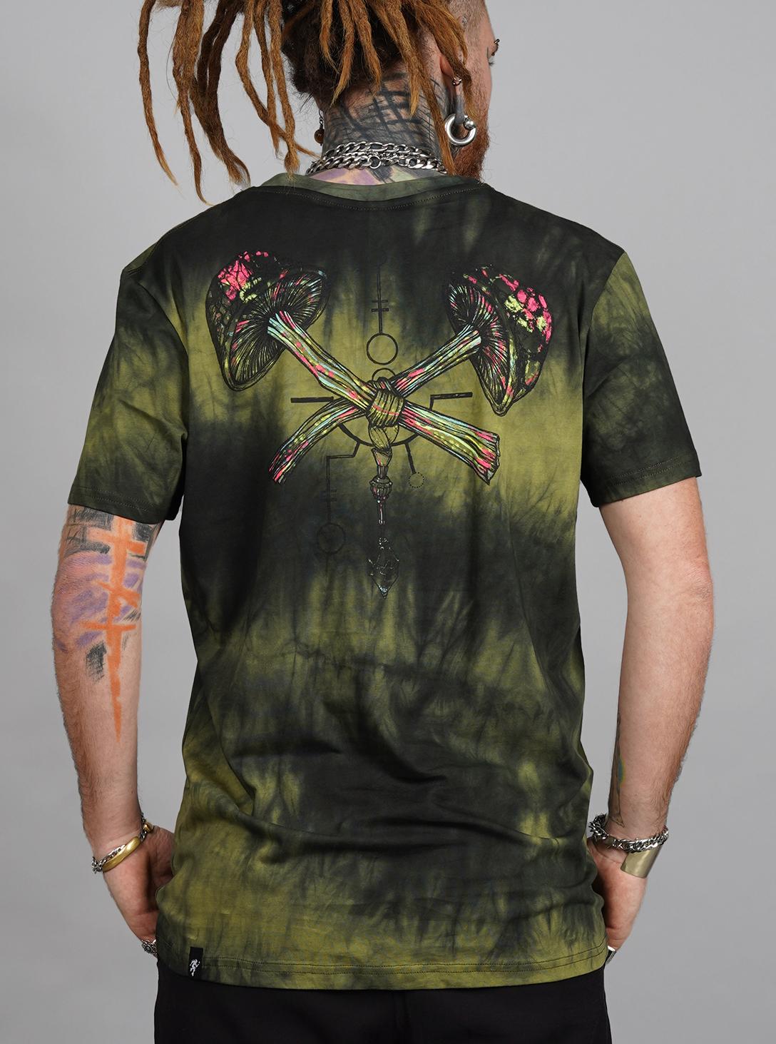 Champignon LIME TIE DYE