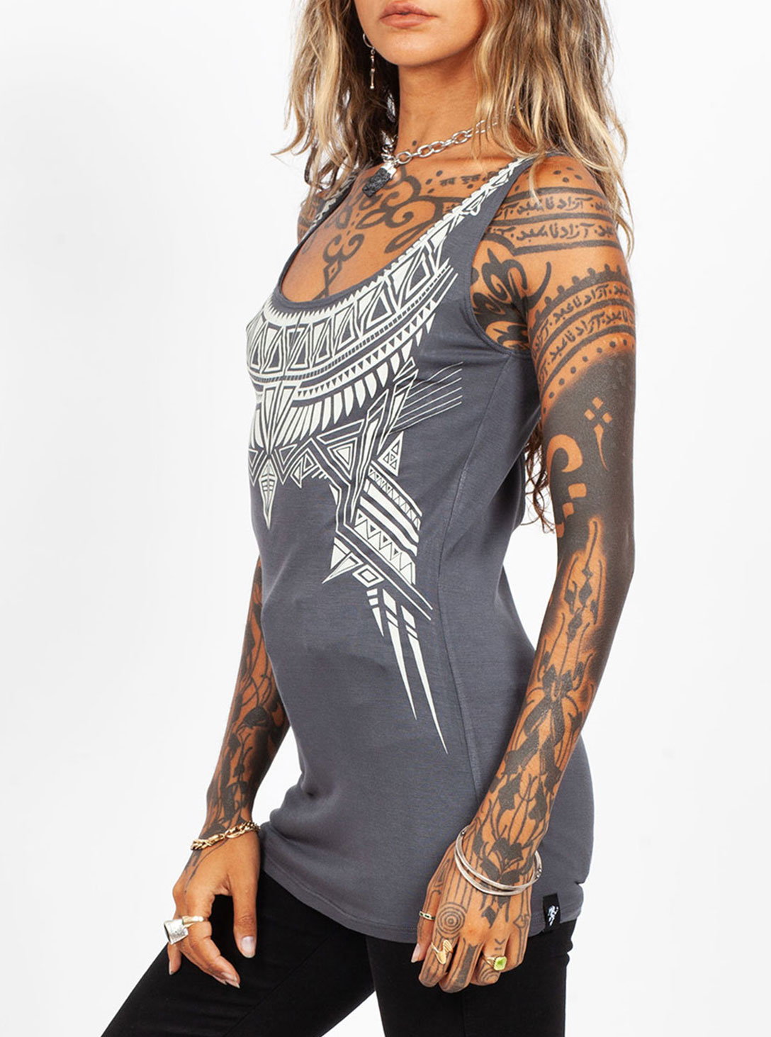 Cleopatra Grey AND WHITE