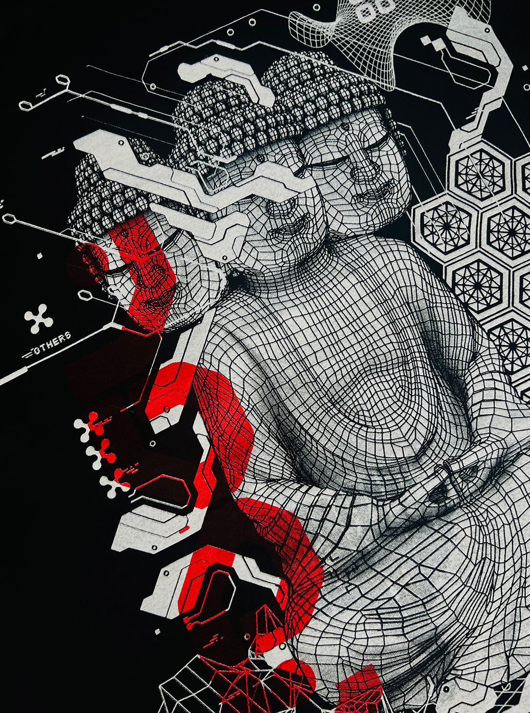 UNREAL MEN'S T- SHIRT BLACK