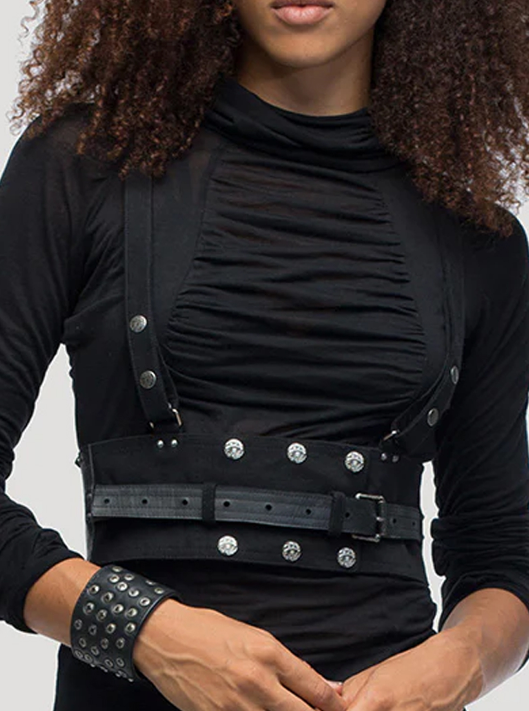 CORSET BELT BLACK
