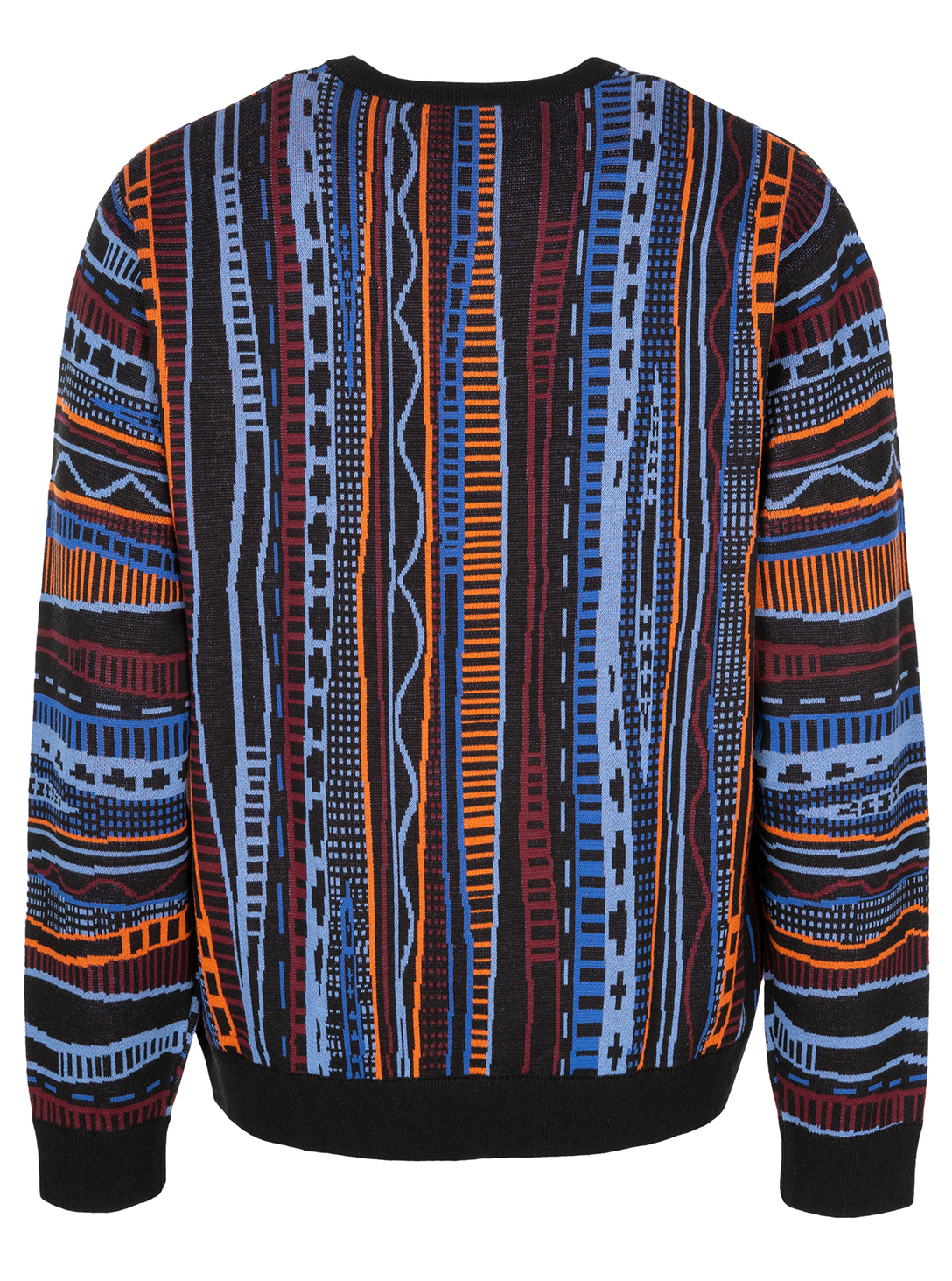 THEODORE MEN'S KNITTED SWEATER CROWN BLUE