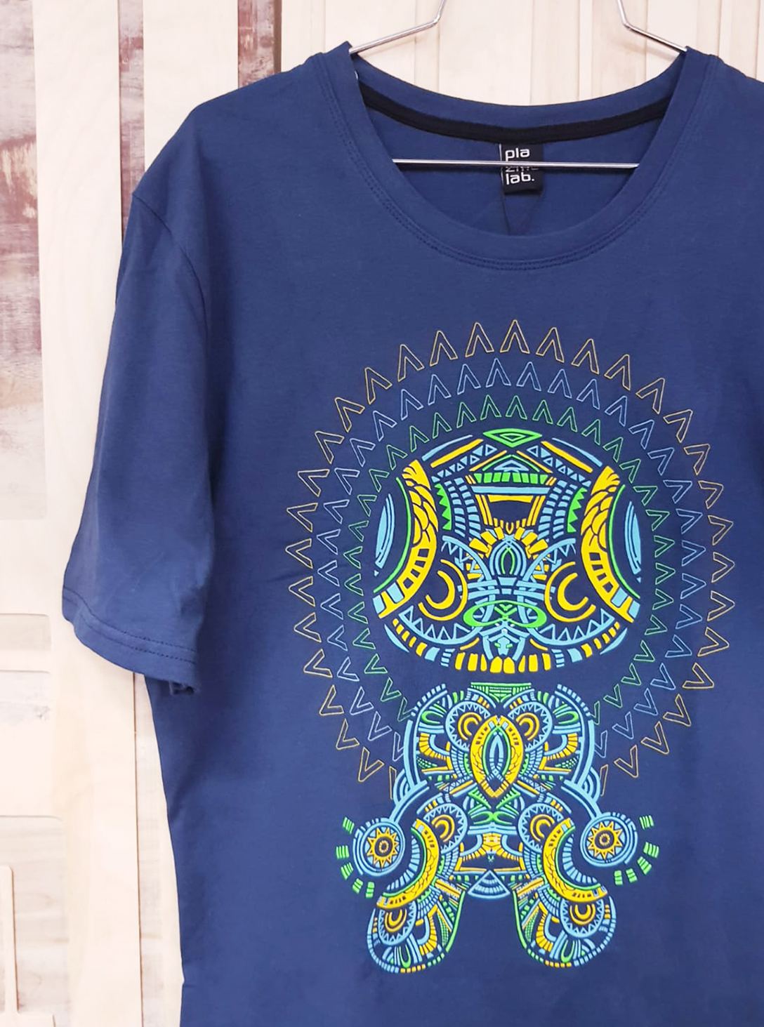 Dios De Los Plazmos  Dark Blue