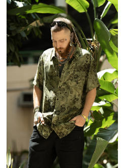 Dea Button shirt OLIVE