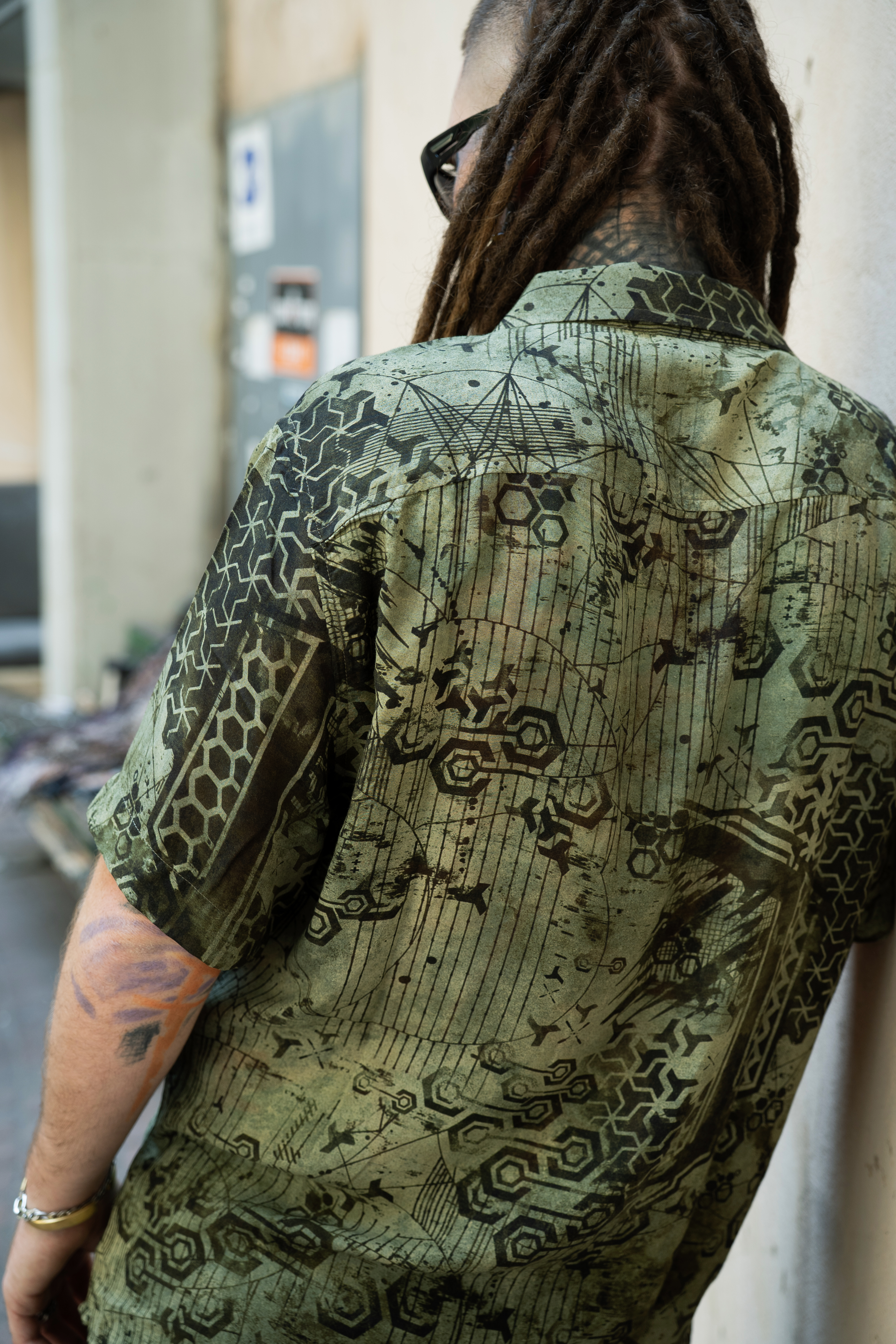 Dea Button shirt OLIVE