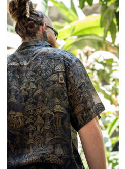 DEEP FOREST BUTTON SHIRT