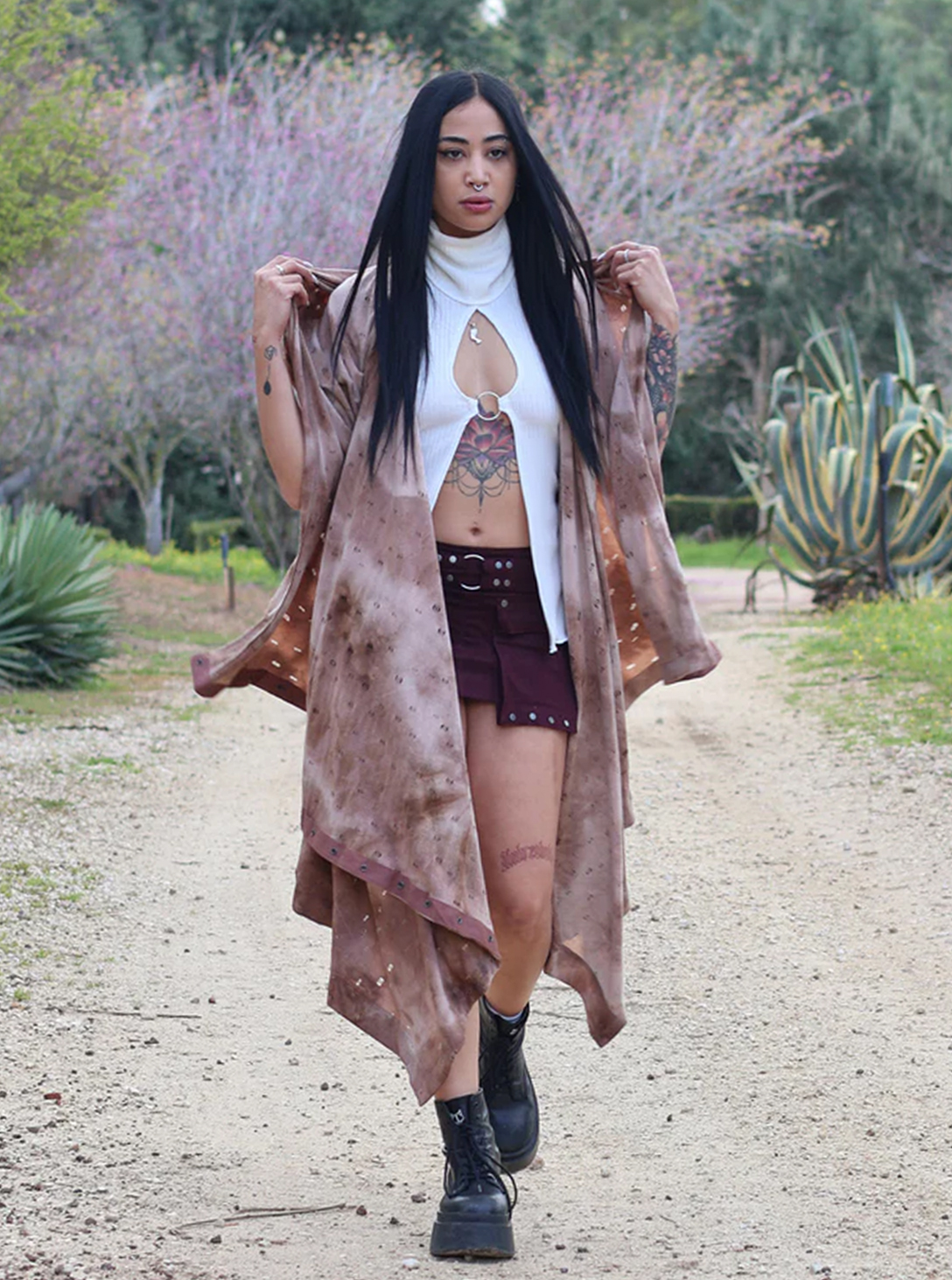 Desert Warrior WOMEN OVERSIZE Vest WASH MOKA