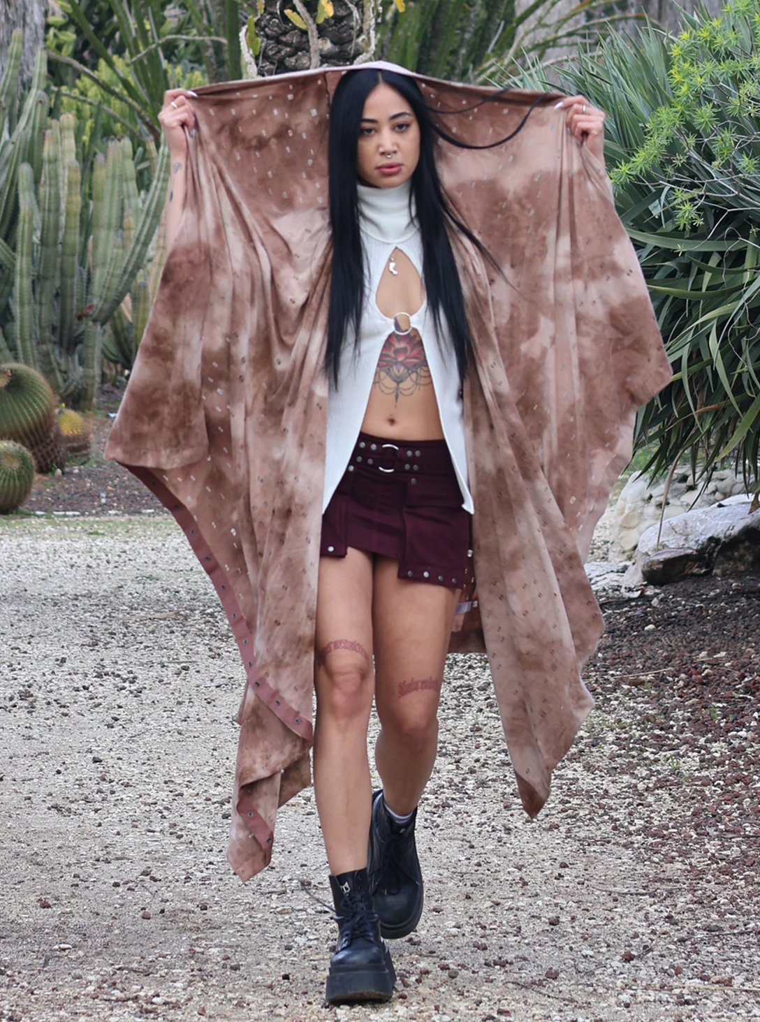 Desert Warrior WOMEN OVERSIZE Vest WASH MOKA