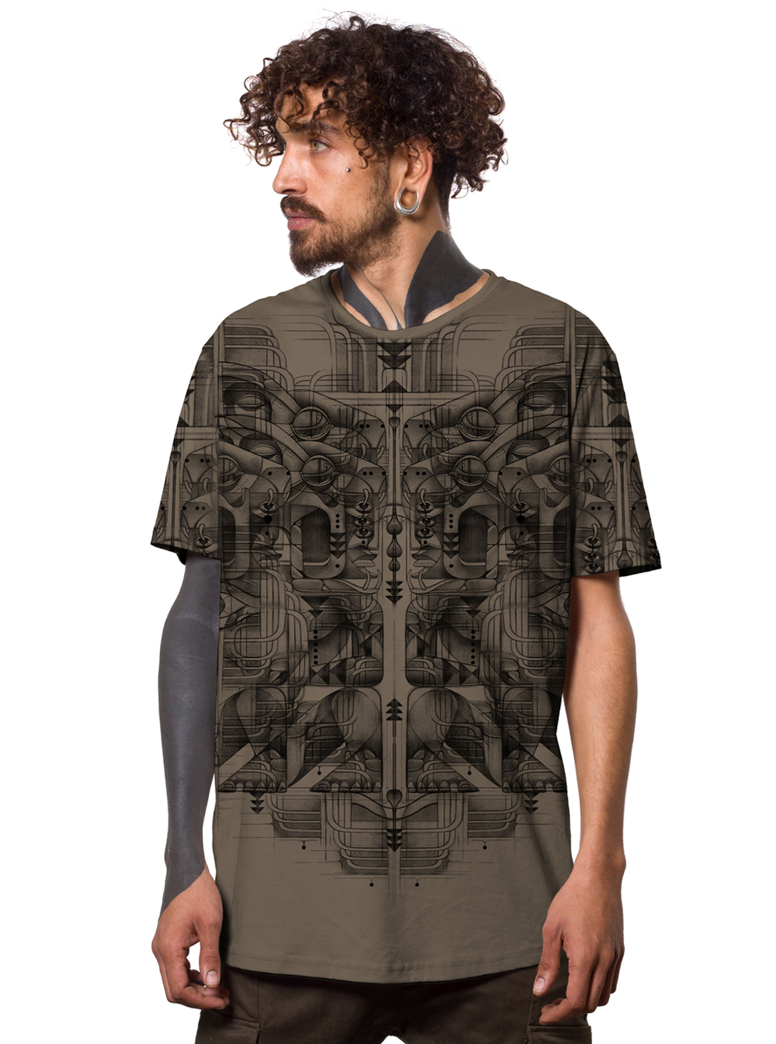 ENLIL MEN'S T-SHIRT MOKA