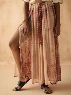 Free Flow Skirt FAWN TIE DYE