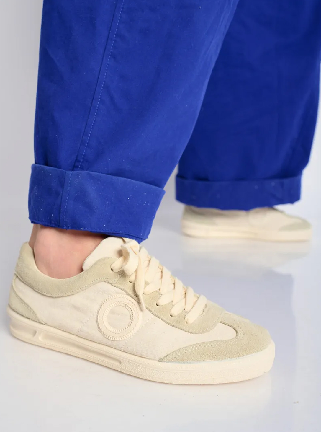 FINCA women's mesh sneakers OFFWHITE