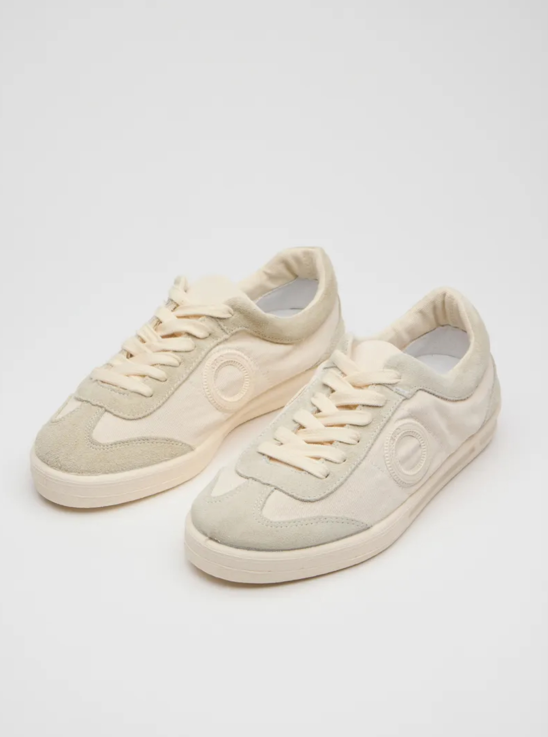 FINCA women's mesh sneakers OFFWHITE