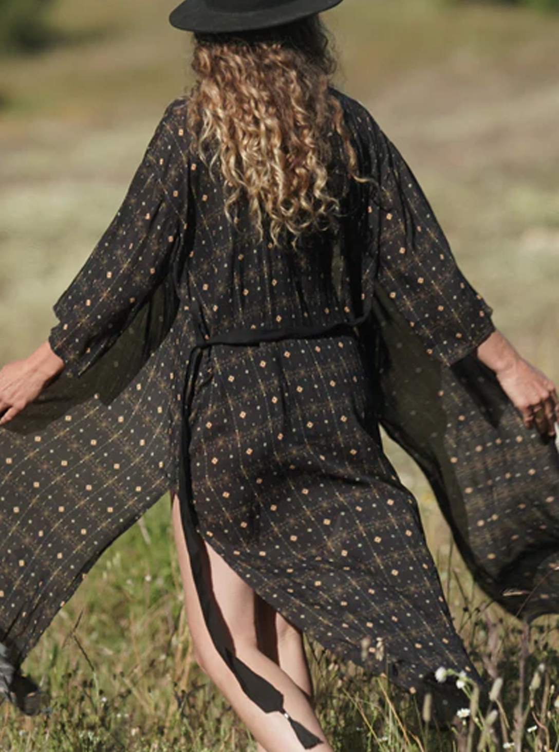 BOHO KIMONO-FIREWORKS