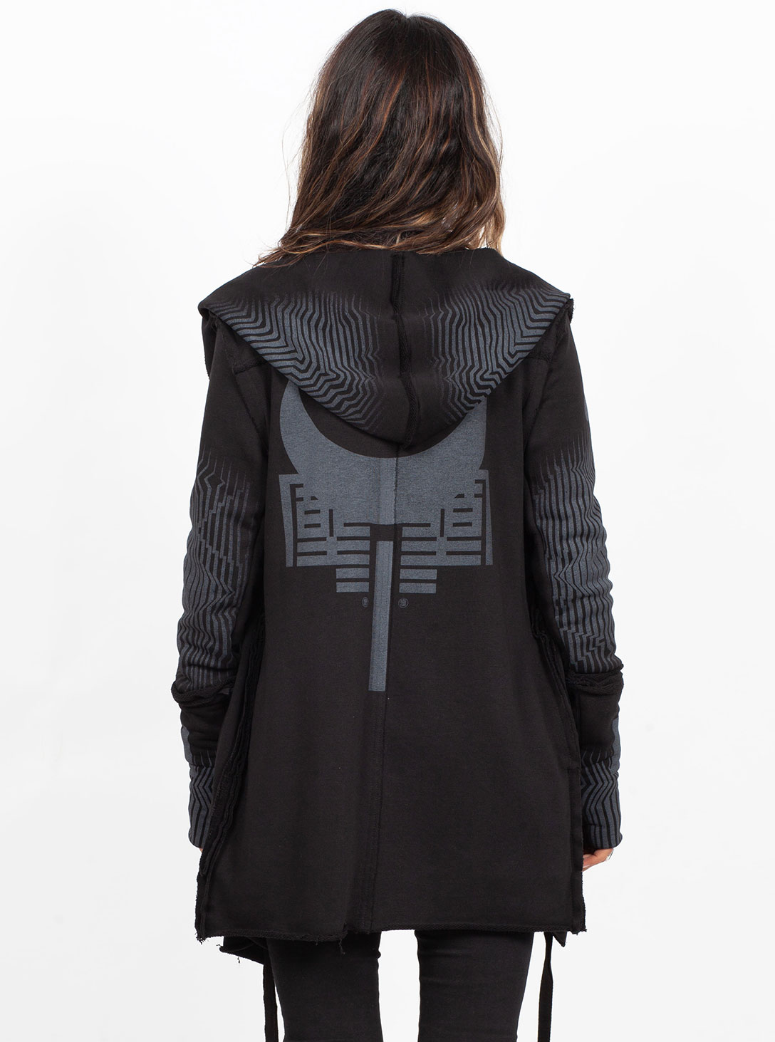 Gata WOMEN HOOD Black