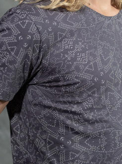 MEXI SHIRT GREY
