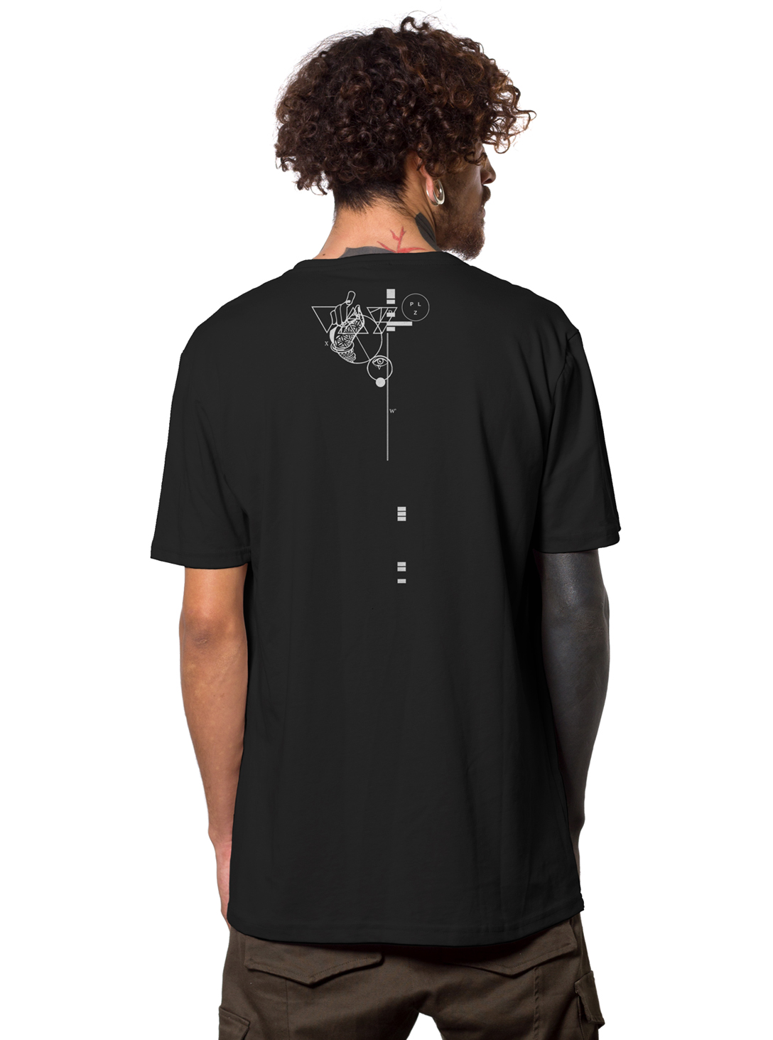 Hampi MEN'S T-SHIRT BLACK