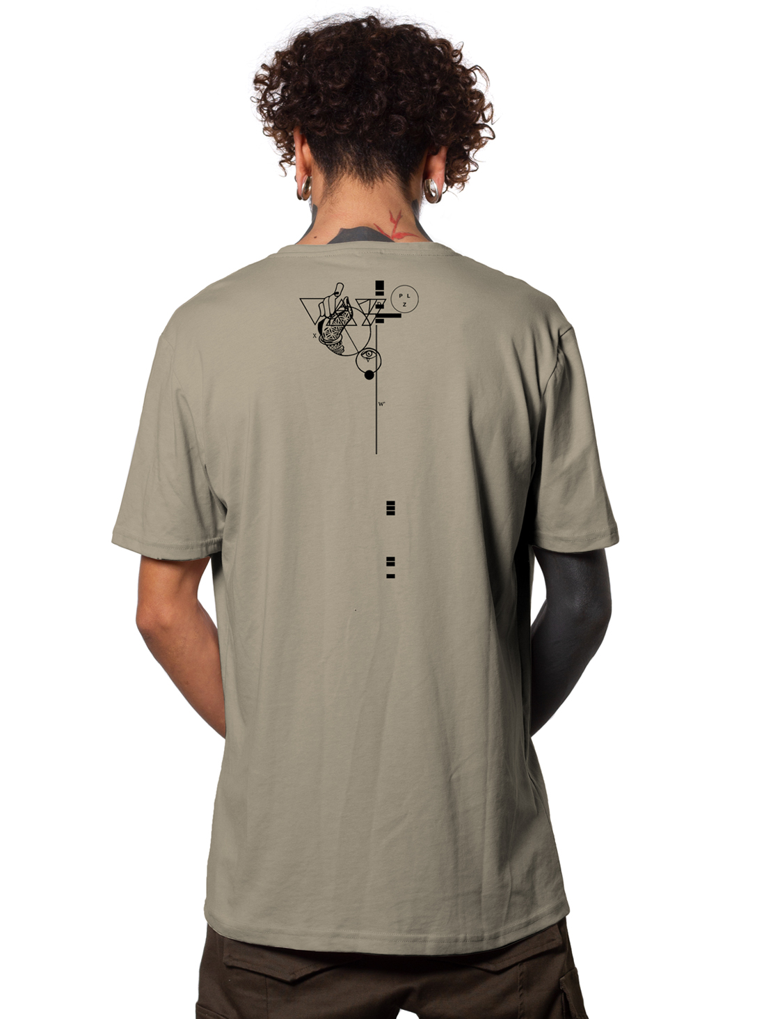 Hampi MEN'S T-SHIRT STONE