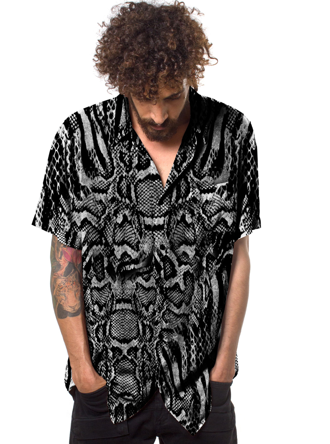 HOLLY MEN'S BUTTON SHIRT