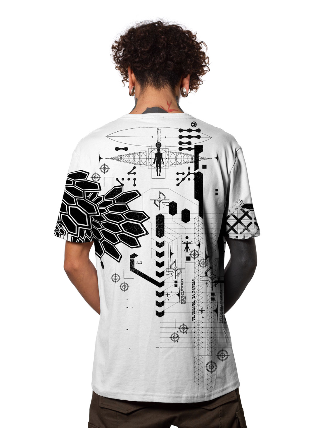 HUMAN MADE MEN T-SHIRT WHITE