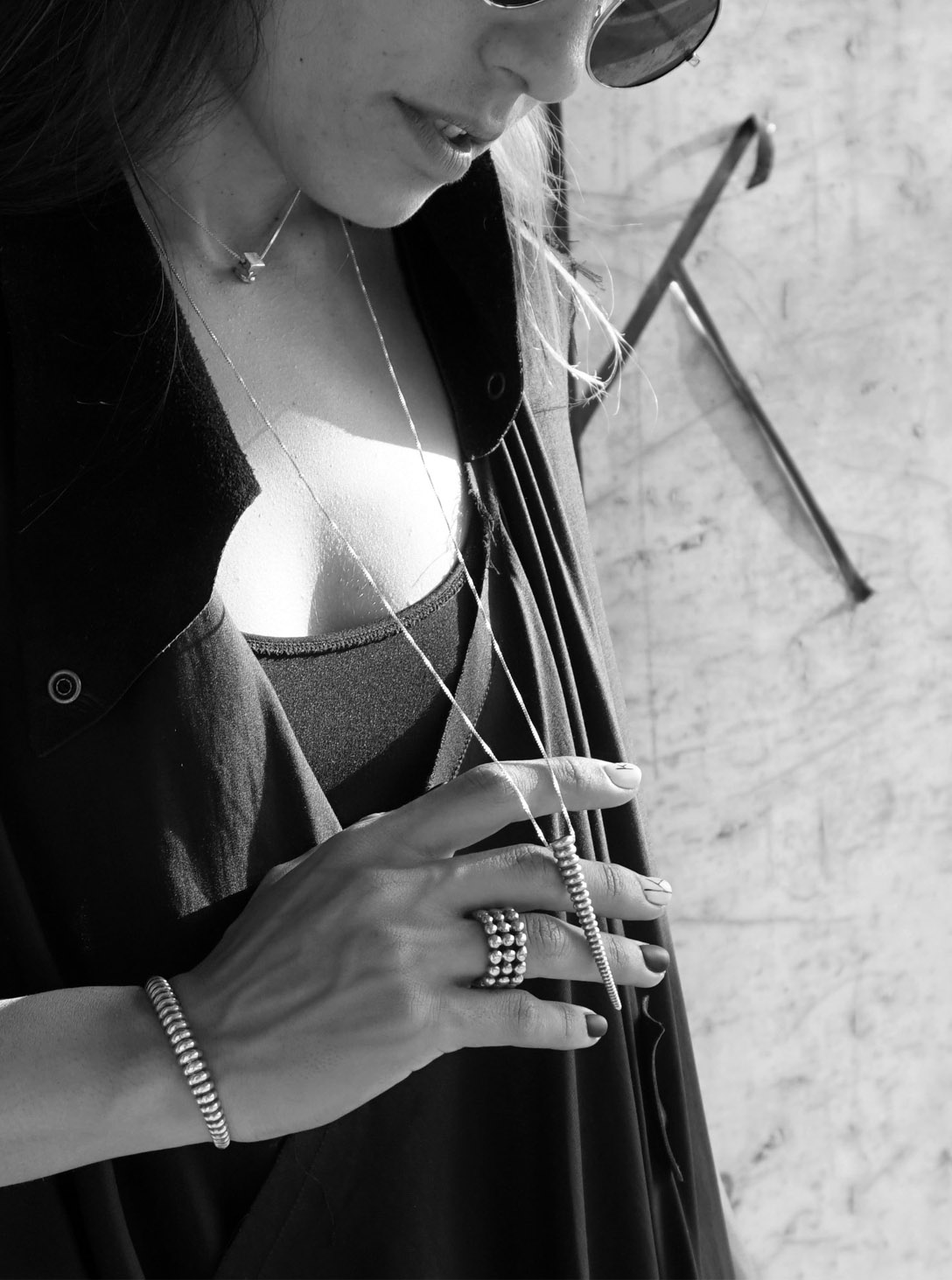 Helix Spike necklace