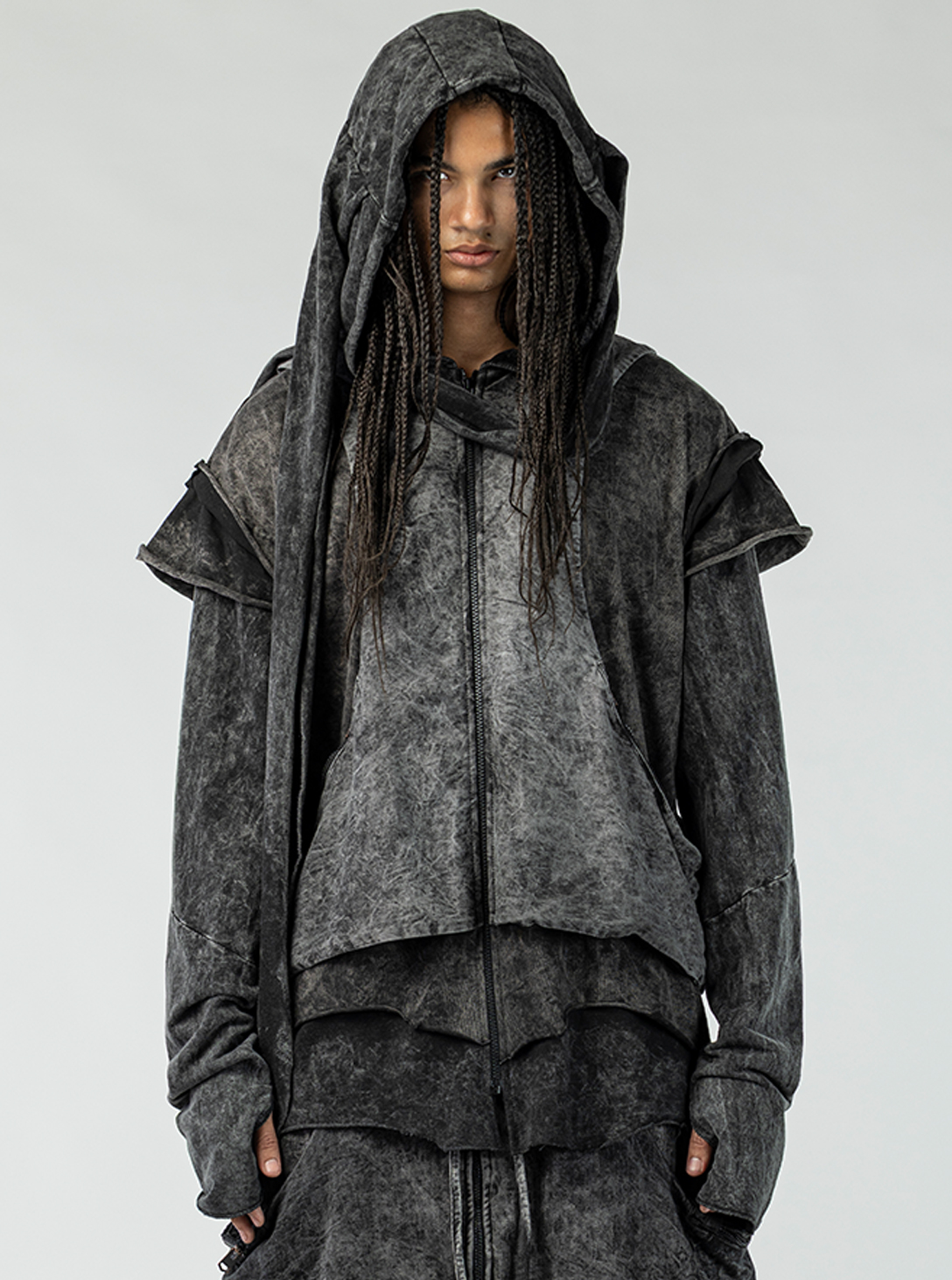 Hirasawa Sweatshirt WASH GREY