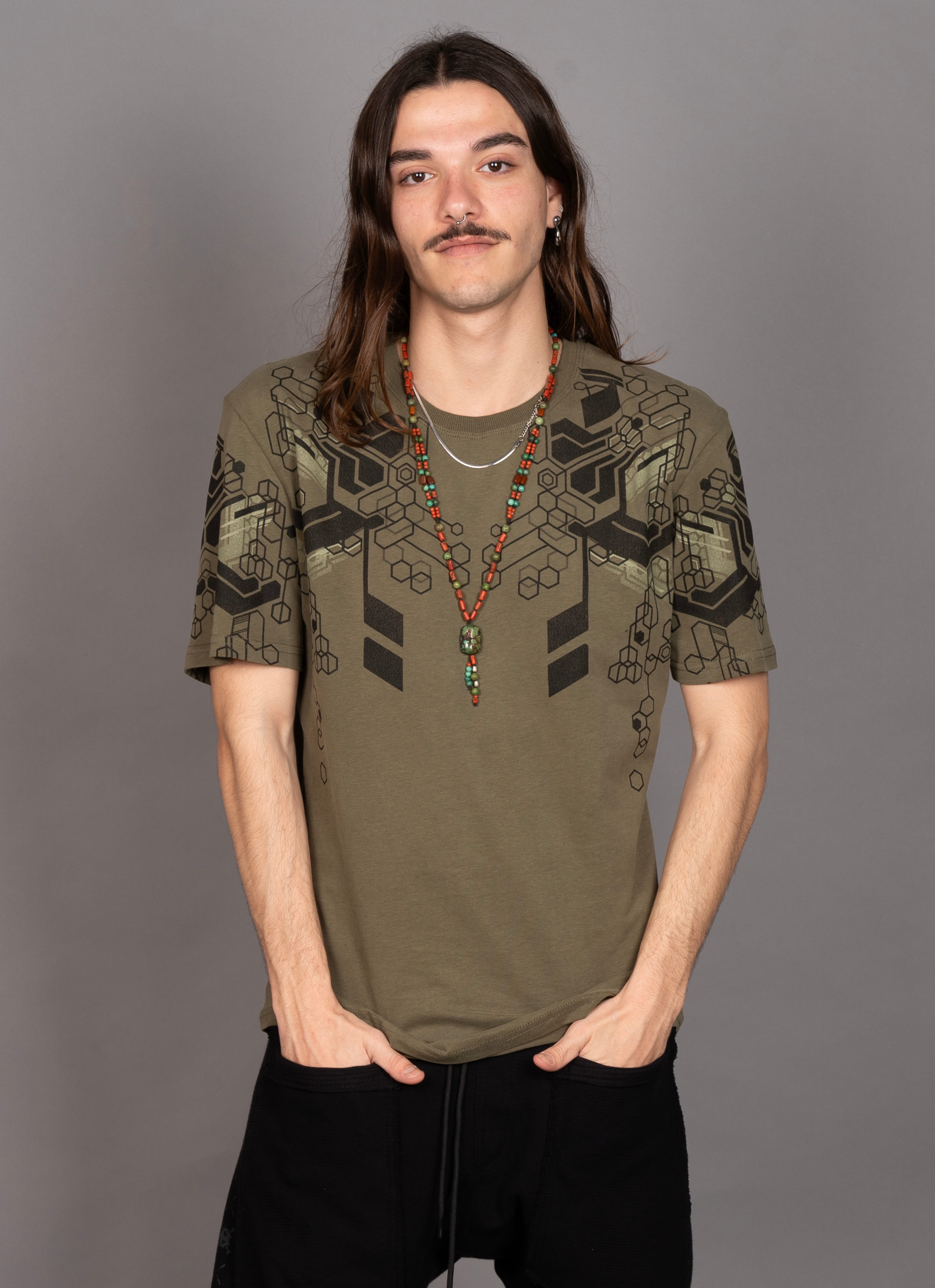 KAITAN MEN'S T-SHIRT OLIVE