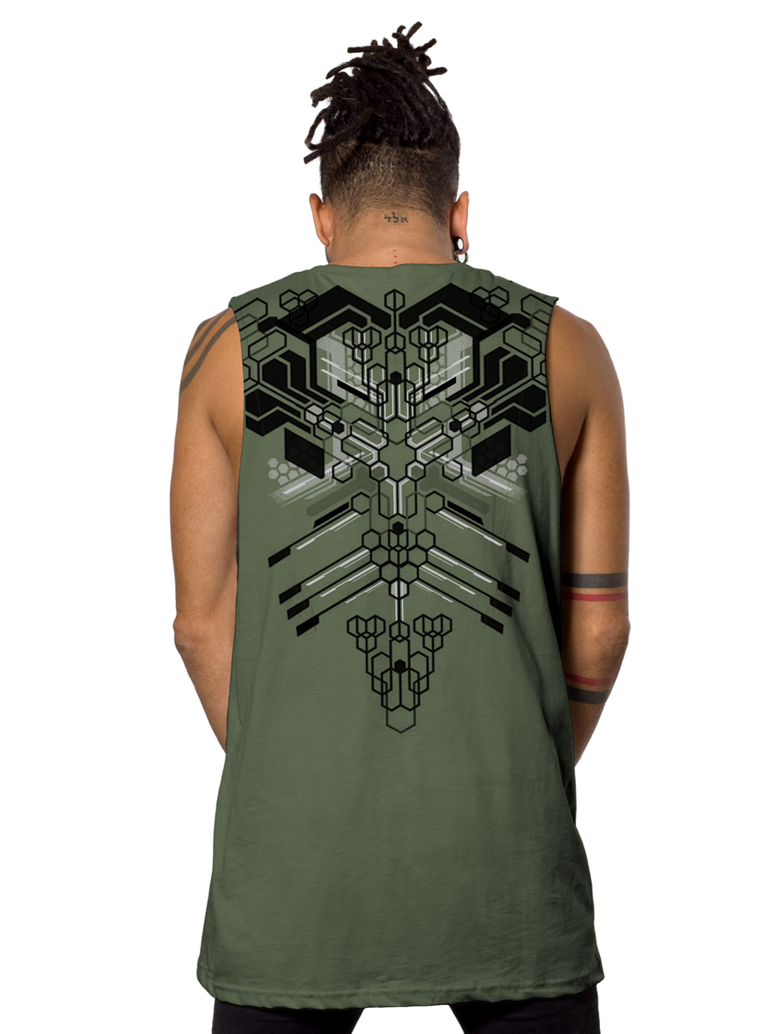 KAITAN OLIVE-MEN TANK TOP