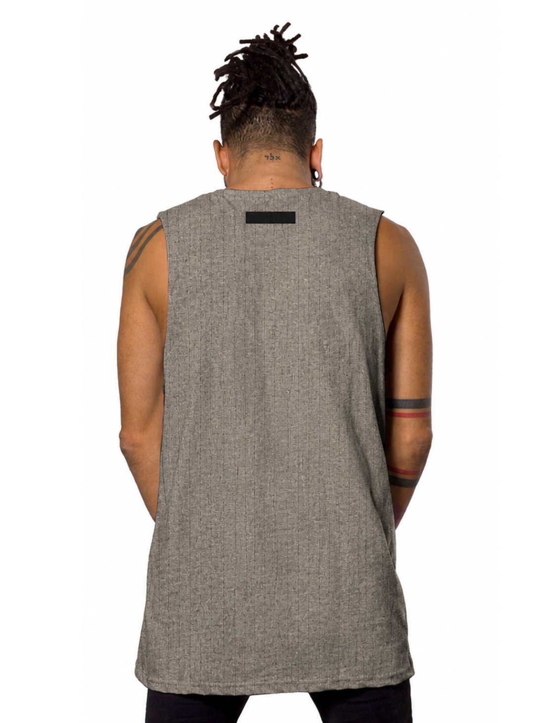 Key Dragon MEN'S Tank Top WASH Grey
