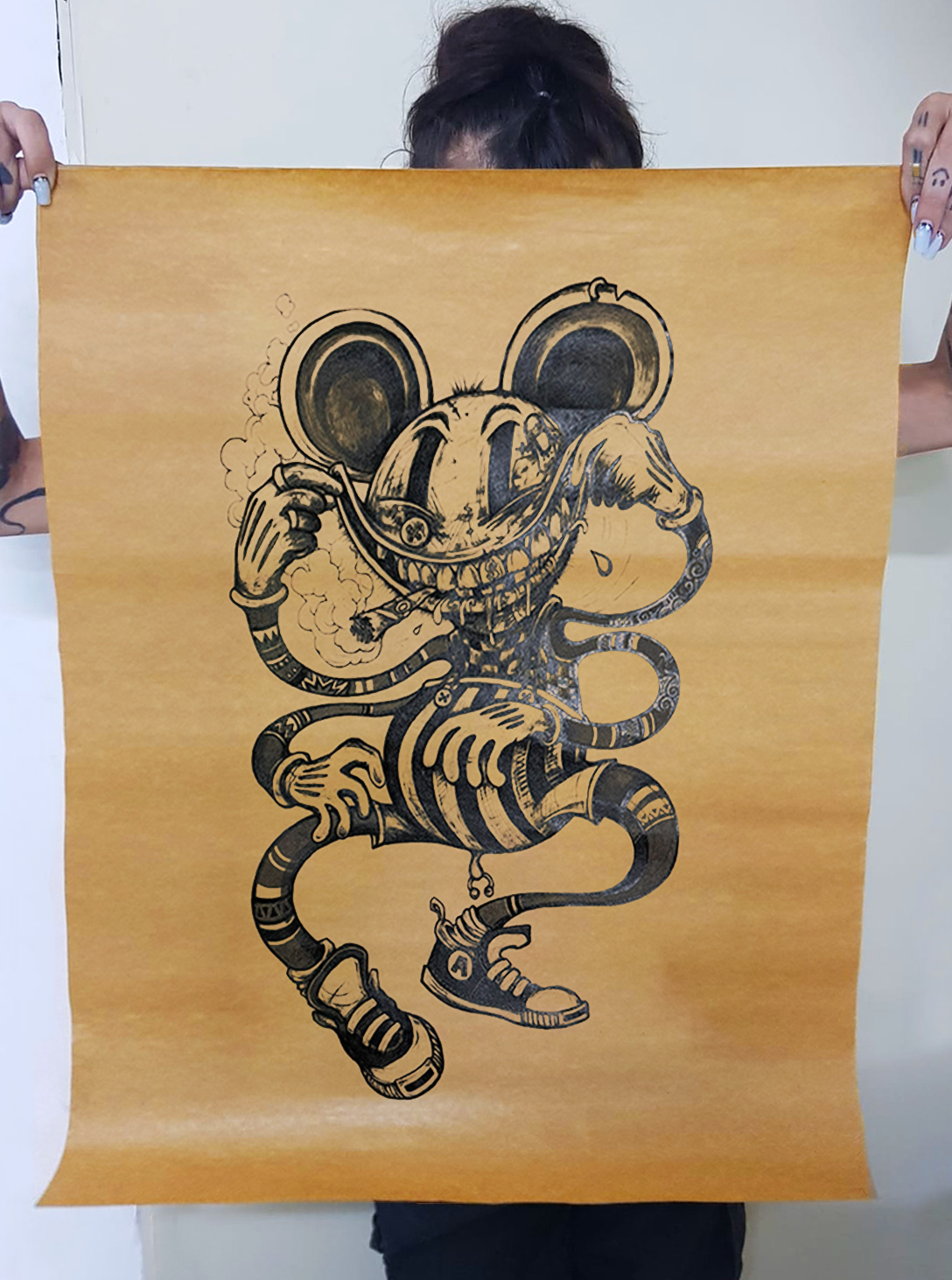 MAUSER HAND MADE PRINT