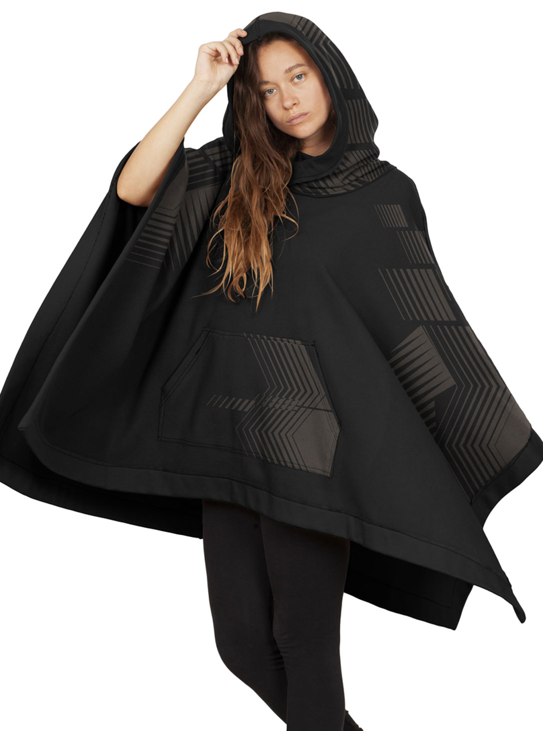 MAVERICK PONCHO BLACK
