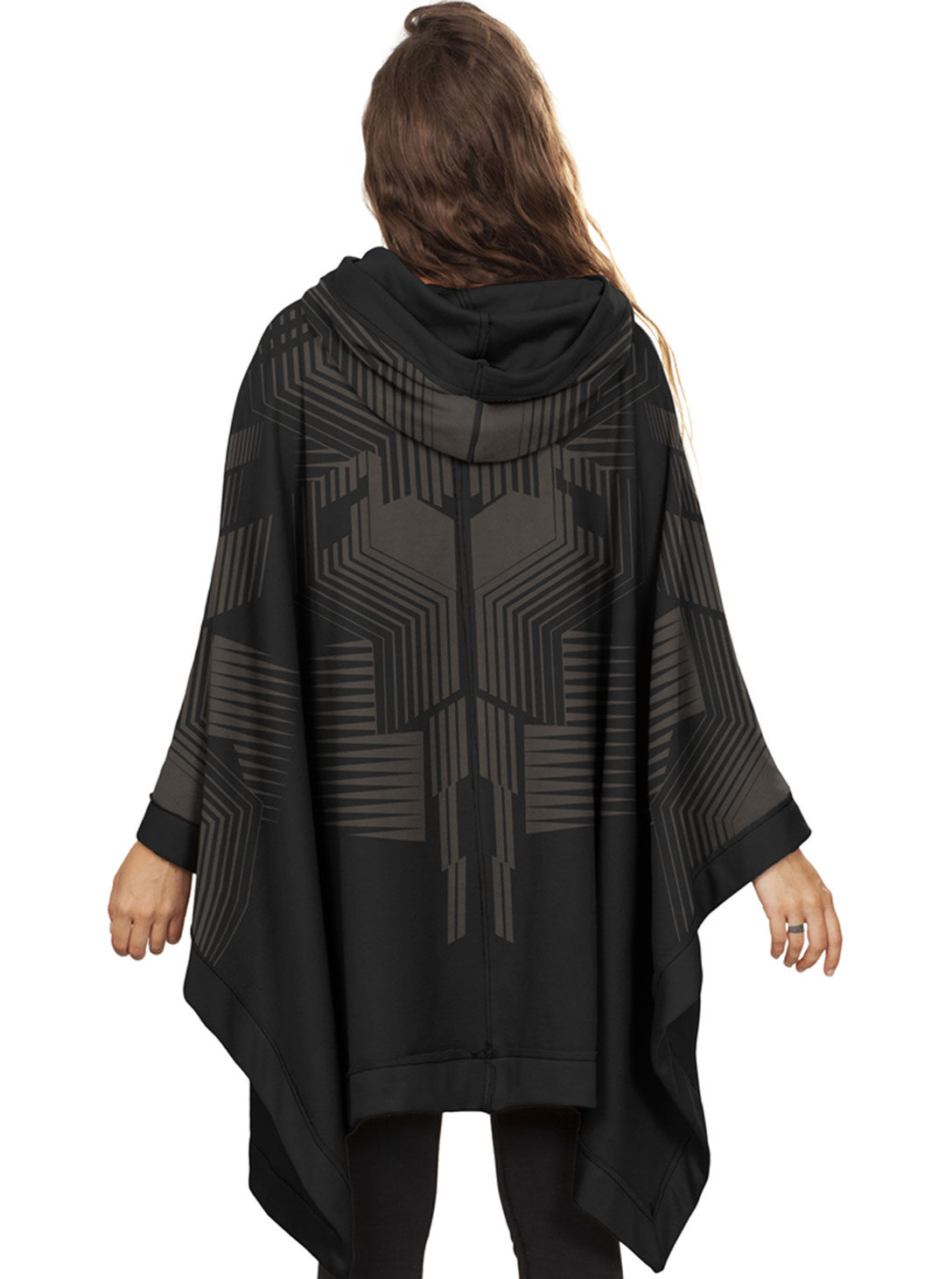 MAVERICK PONCHO BLACK